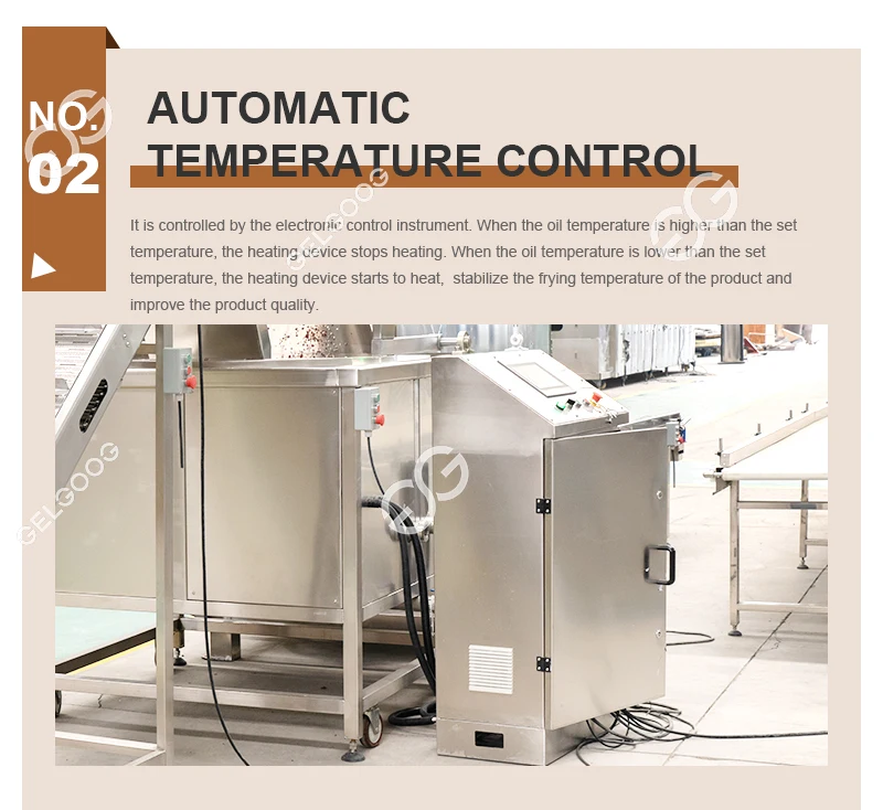 Commercial Fried Food Frying Machine Fish Ball Fryer Equipment