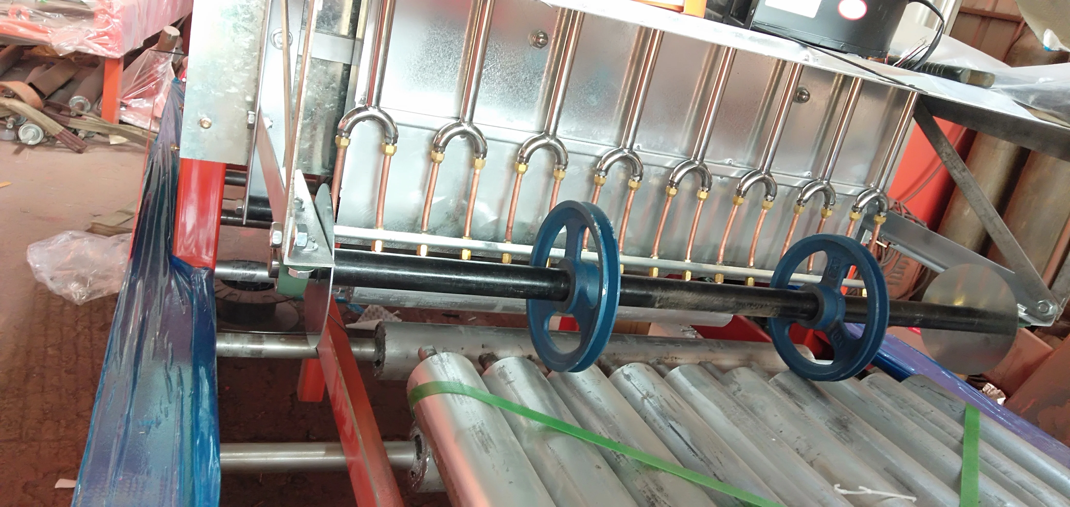 Auto Granite Stone Flaming Cutting Machine