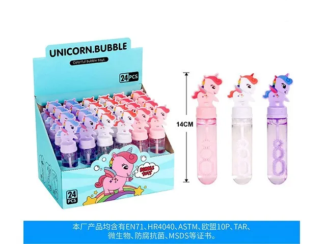 Kids Summer Outdoor Bubbles for kids Beach Small Dinosaur Blowing Soap Bubble Stick Toys