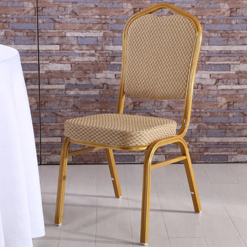 Wholesale Party Banquet Din Chair Gold Furniture Hall Tiffany Hotel Chair Stackable Wedding Banquet Chair for Events Banquet