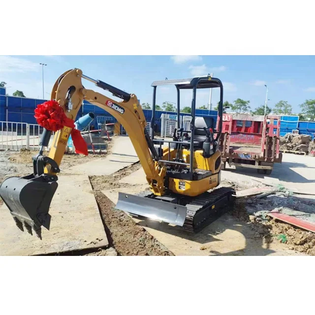 Crawler excavator China mechanical miniature hydraulic excavator XE15U water power transportation construction