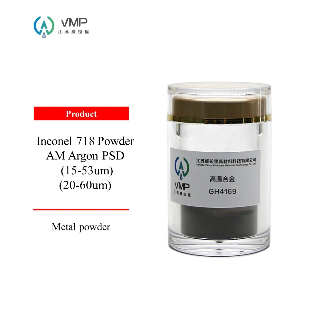 Powderrange 718 (15-45um) Inconel 718 Argon Am (15-53um)