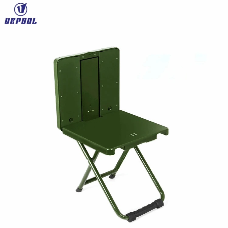 2016 portable folding chair military camp stool multifunction stool chair for soldiers outdoor
