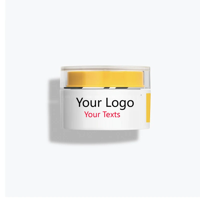 custom color and texts 1.7oz jar premium pmma double wall jar advanced Tightening Neck Cream Plus acrylic jar container
