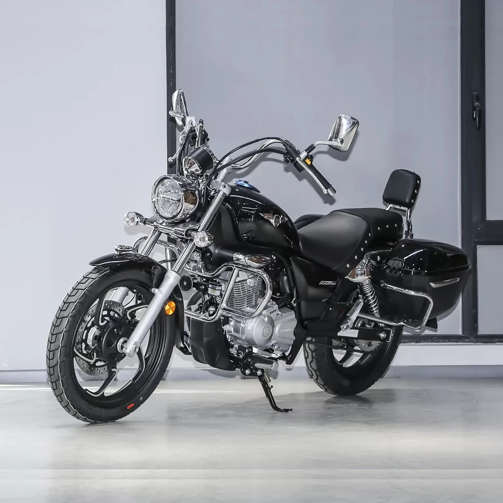 Топливо экономичный мотоцикл HAOJUE 150cc Комфортные сиденья мощные характеристики GZS 150 круиз классические первокурсники с высоким удовольствием