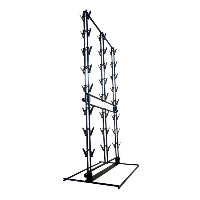 3-Row Chip Stand Display for Party Candy Cart Snack Retail Display Rack
