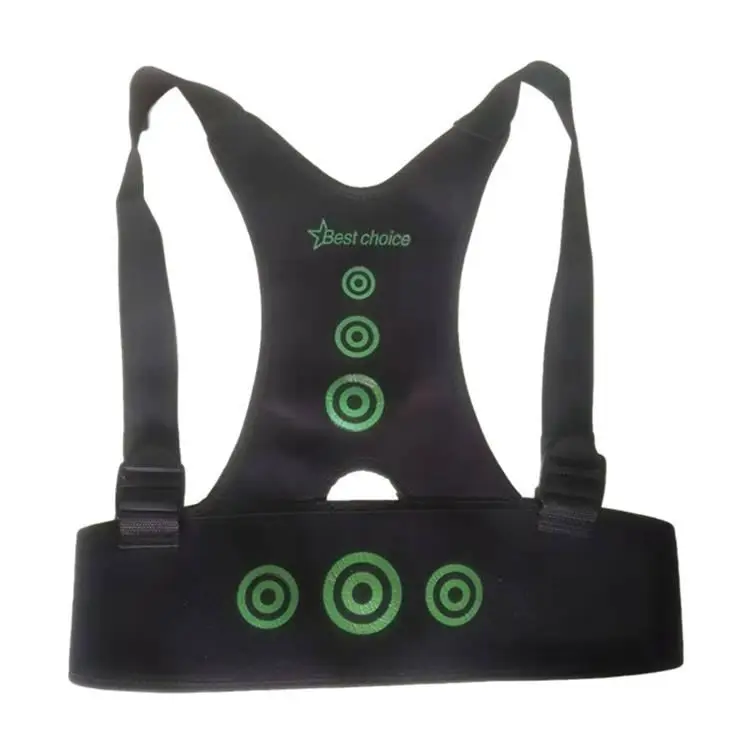 
Adjustable Magnetic Clavicle Posture Corrector Upper Back Brace Shoulder Lumbar Corset for Men Women 