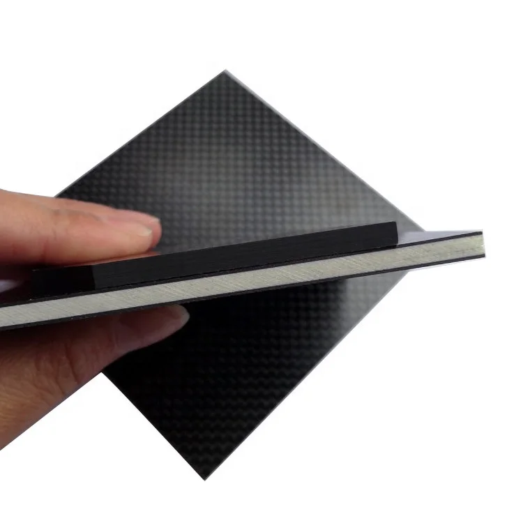 Super light carbon fiber  foam sheet plate  Carbon Fiber Sandwich Plate 2mm-10mm