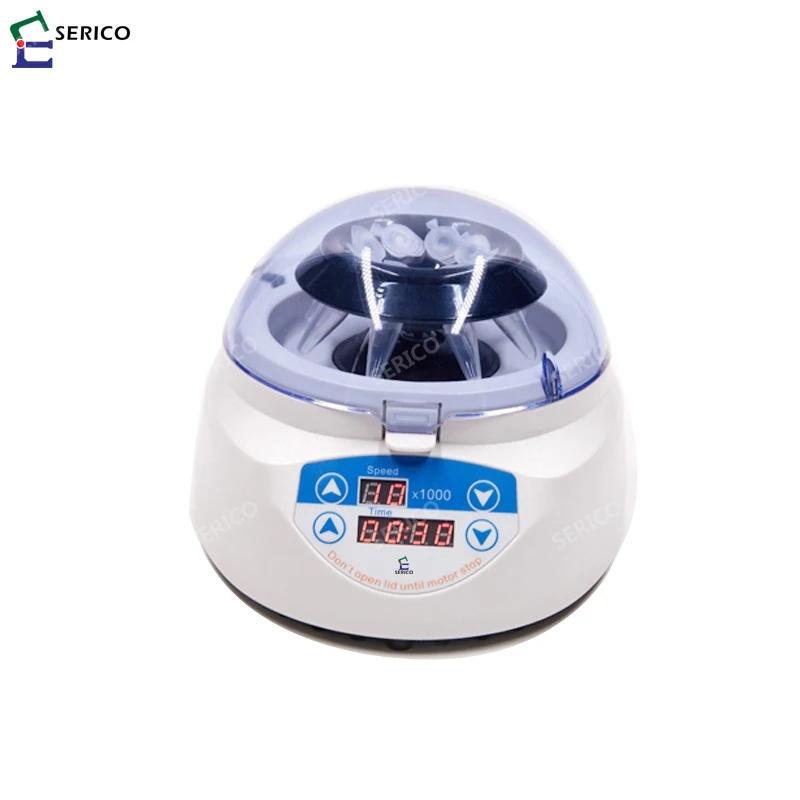 SERICO Laboratory Hematocrit  Mini Centrifuge Machine Model Mini-4K For blood cell separation