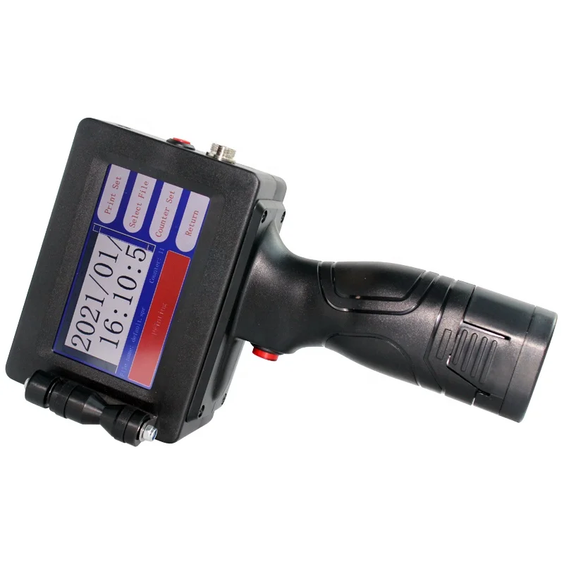 inkjet batch coding machine price  Portable Expiration Date Stamp Hand Held Inkjet Batch Code Printing Coding Machine