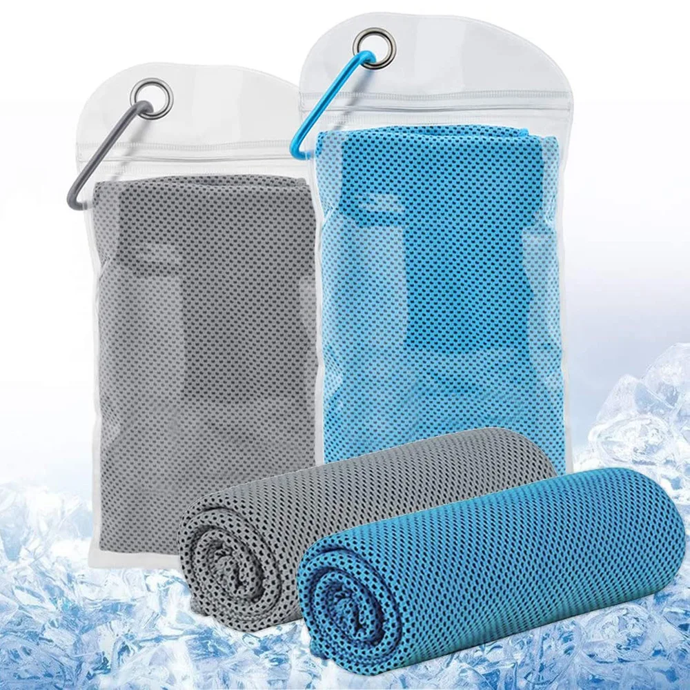 Cold Feeling Ice Towel Professional Sports Sweat Towel  Cooling Towel for Fitness  Yoga