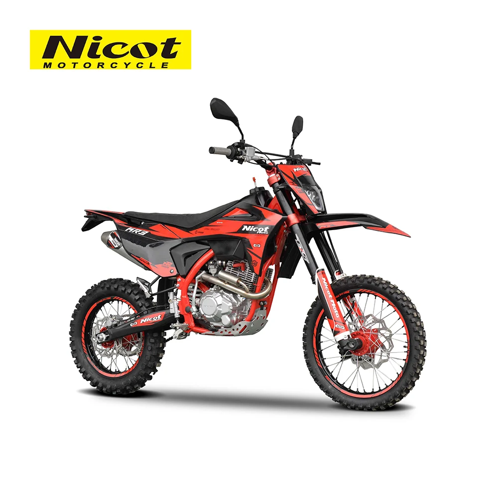 Супермощный бензиновый мотоцикл NICOT KR8 300CC для взрослых