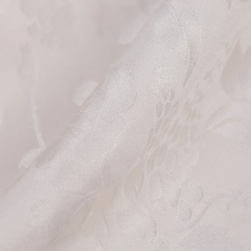 Customized factory directly sale designers flower 100 nature silk fabrics for men shirt