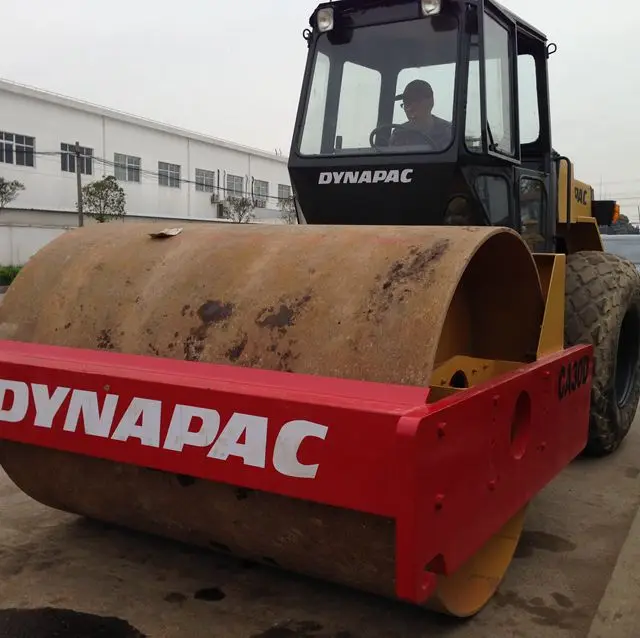 Подержанный дорожный каток Dynapac CA25 CA30D для продажи, асфальтовый каток с одним двойным барабаном