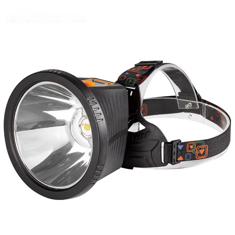 Multi Function Strong Light Headlamp Outdoor Camping Cycling XHP50 Led Built-In Large Capacity Battery Headlamp and Bicycle Lamp