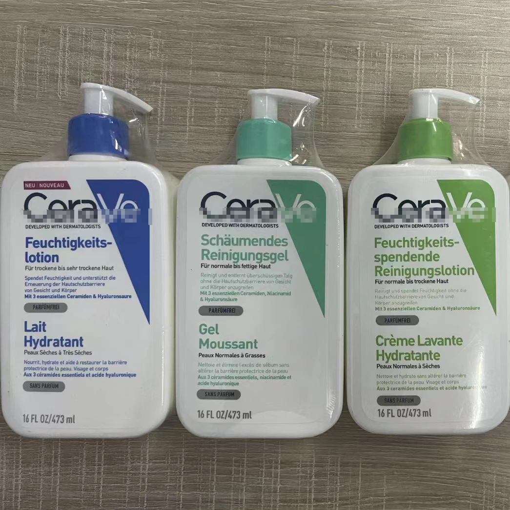 473 ML 16 FL OZ Face Cleanser Oil Control Moisturizing Body Lotion Anti-aging Acne Facial Foaming Cleanser