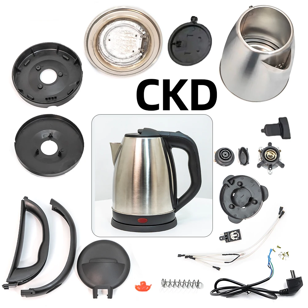 Davinci OEM wholesale stainless steel kettle parts CKD SKD parts aluminum heating element for electric kettle