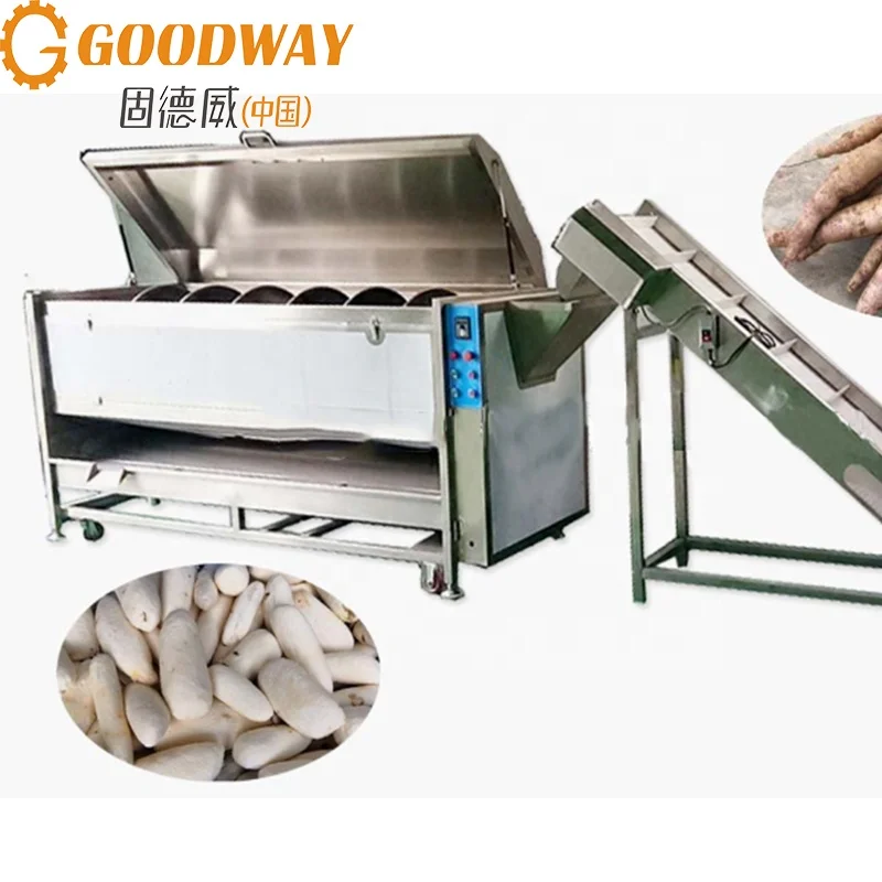 Новая машина для очистки картофеля/сладкого картофеля/кассавы из нержавеющей стали