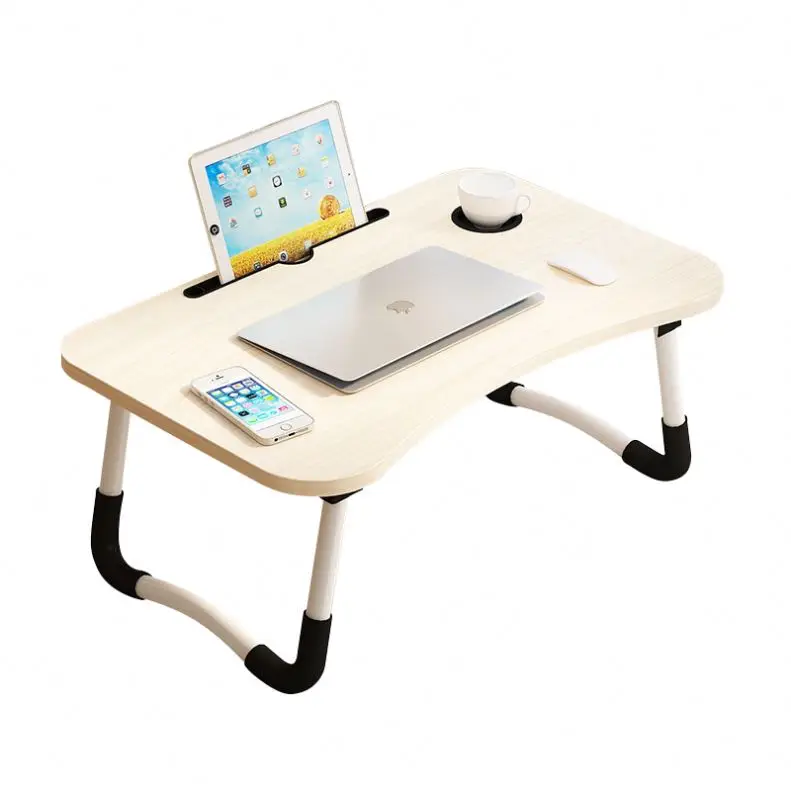 Factory Wholesale Portable Folding Adjustable Laptop Table For Bed Full Adjustable Laptop Desk With Fan And Drawer