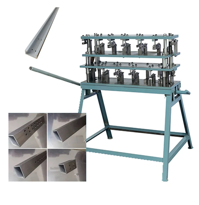 Best Selling For Aluminum Hole Making Manual Punching Window And Door Machine