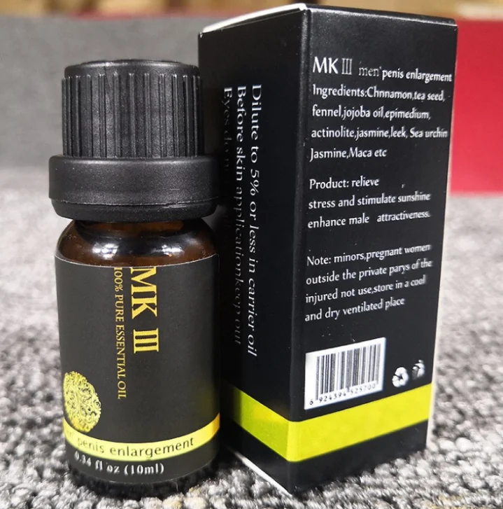 shipping free mkII Male Natural Essential Oils  Enlargement massage oil to make bigger longer
