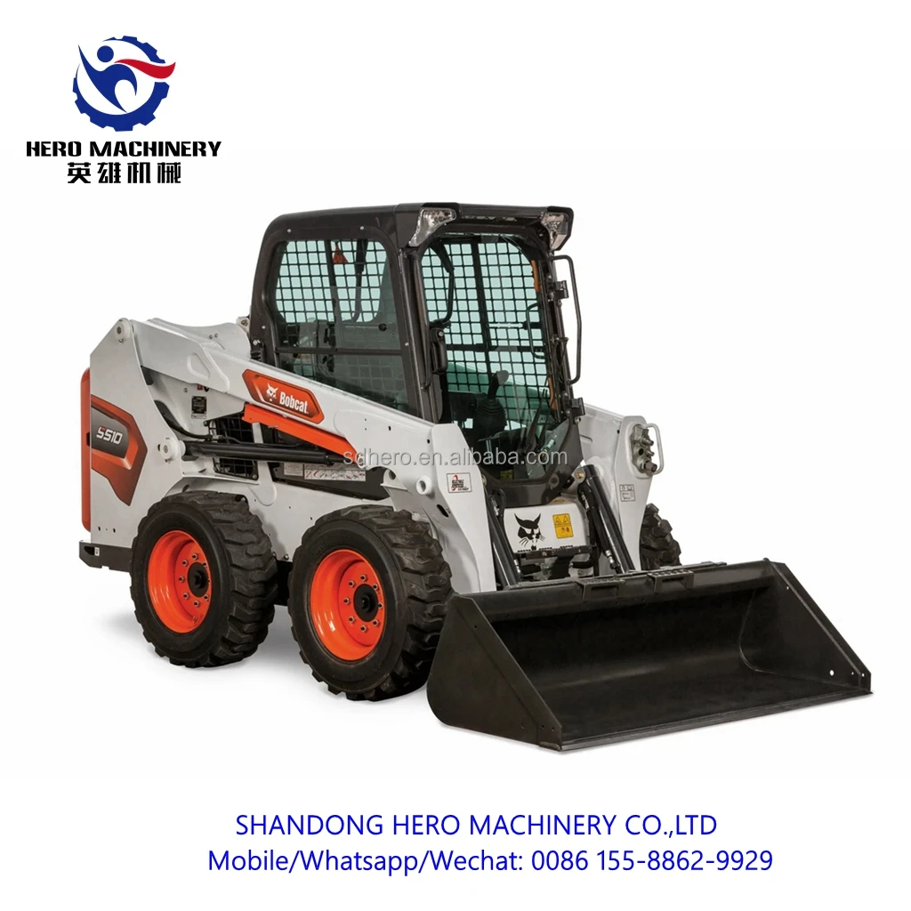 Дешевый новый оригинальный BOB CAT S510 стальной погрузчик 55 л.с. 36 5 кВт мощность для продажи