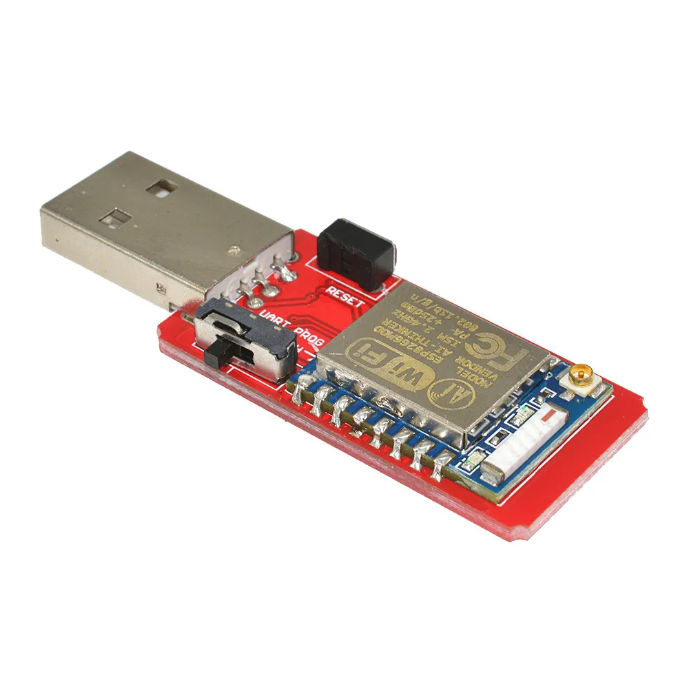  Беспроводная макетная плата CH340 CH340G USB к ESP8266 ESP-07 ESP07 модуль Wi-Fi антенна TTL-модулю