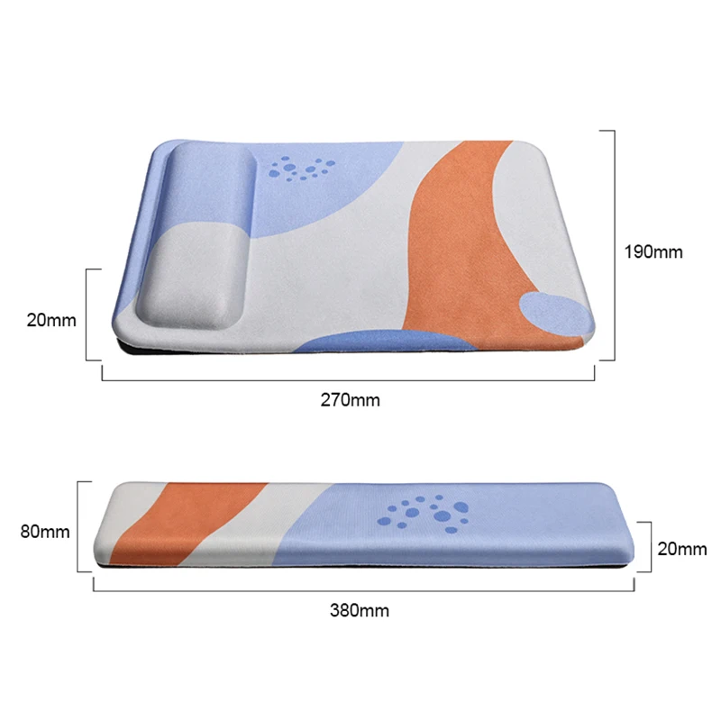 Прочная легкая Удобная подставка под запястье с клавиатурой из пены с эффектом памяти