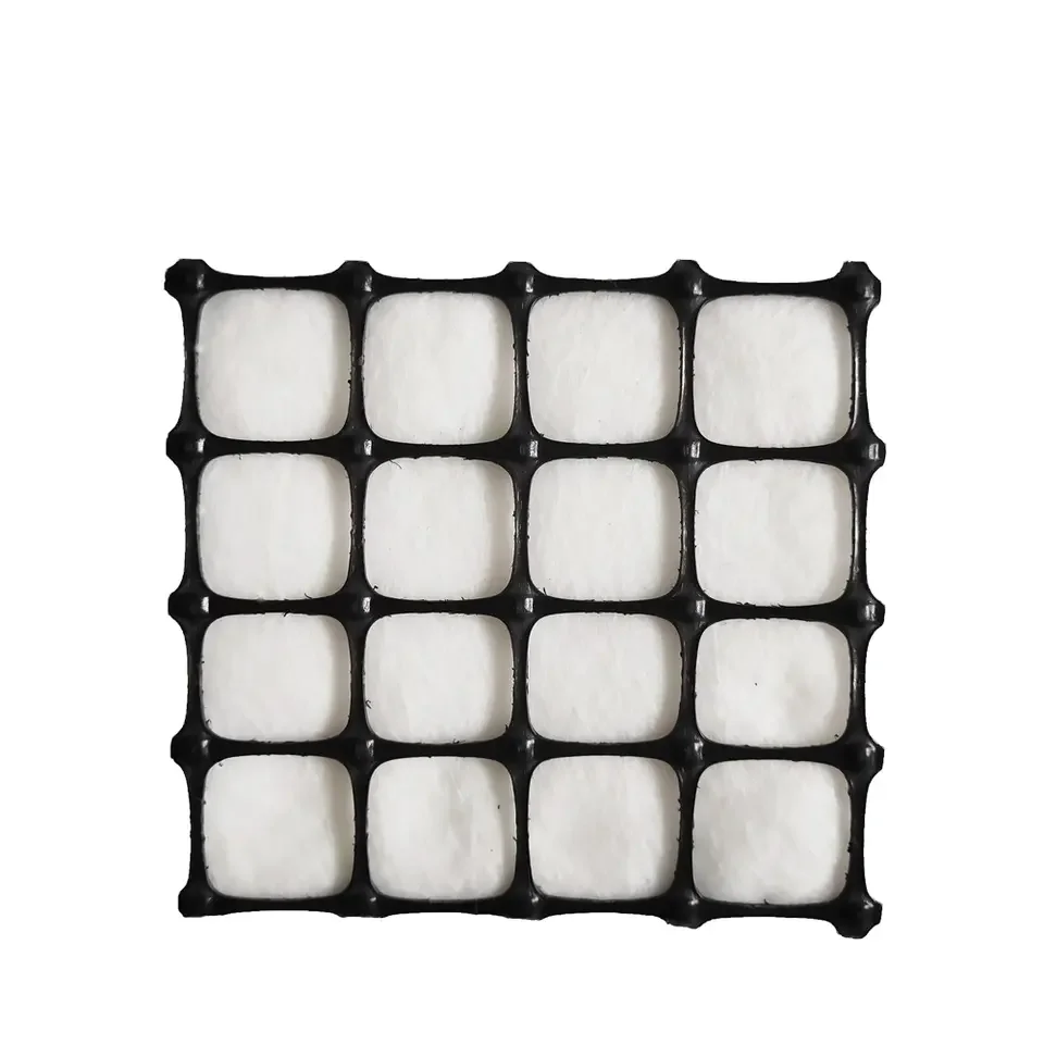 Steel-plastic composite PP uniaxial geogrid prices  fiberglass  100kn  composite  biaxial geogrid for Road subgrade engineering