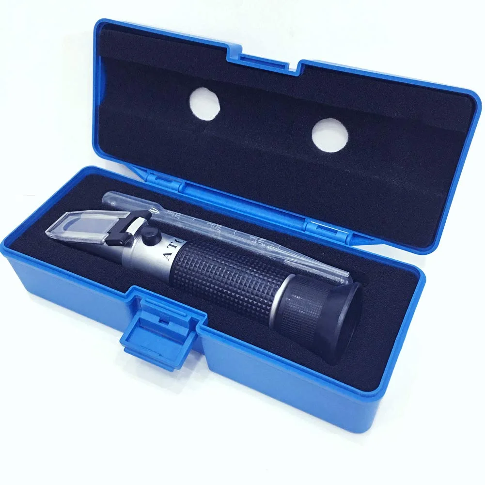 portable refractometer for battery / antifreeze / cleaning fluid glycol antifreeze refractometer