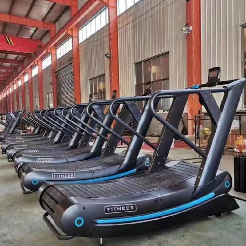 Hot Sale air Runner Manual Curved Treadmill Gym Equipment Workout Running Machine