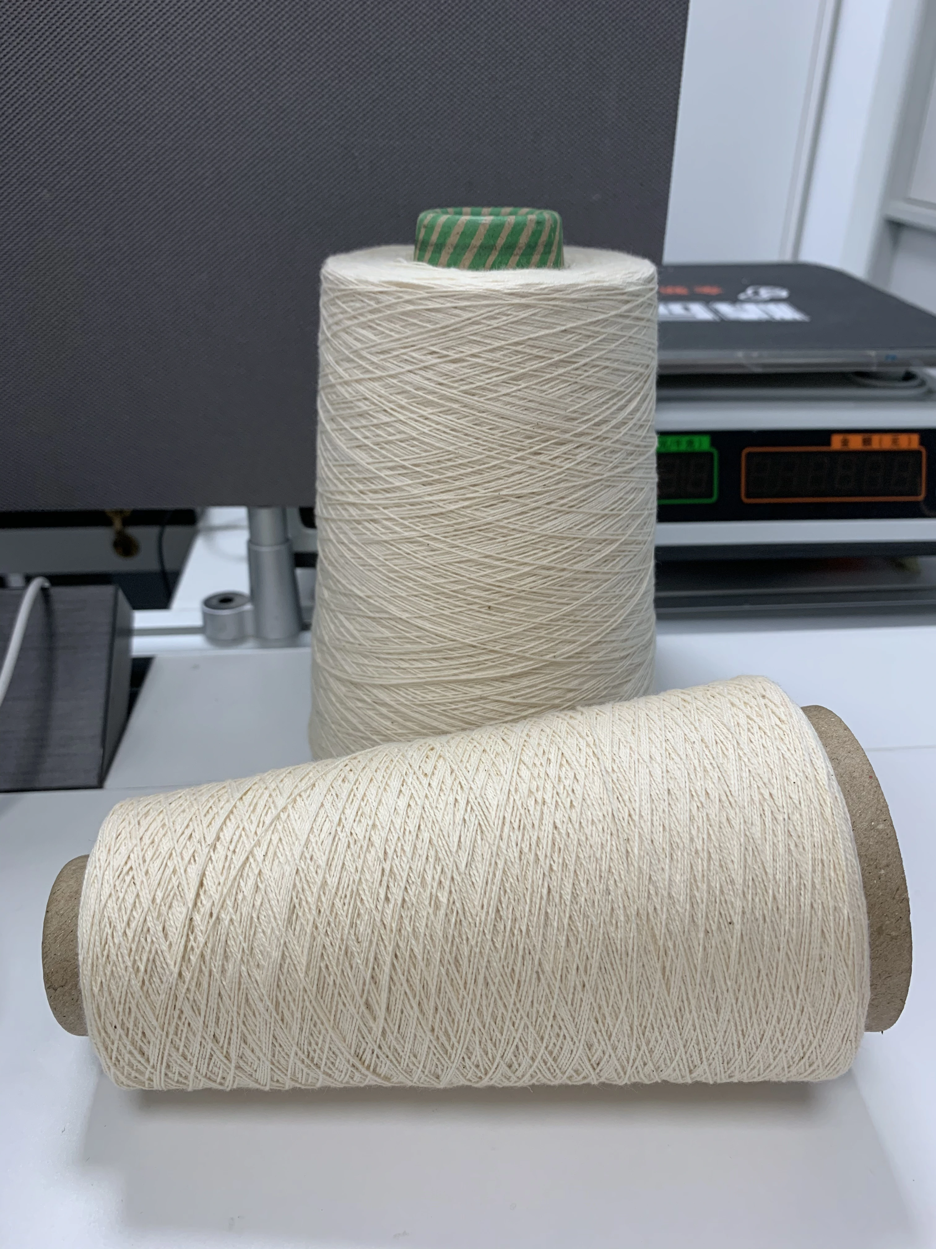 100% COTTON TEA BAG THREAD RAW WHITE HOT SALE