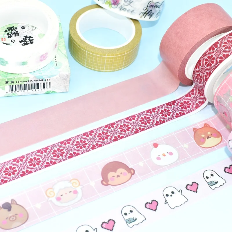 Печать на заказ Рождественские декоративные художественные креативные DIY милые Васи ленты