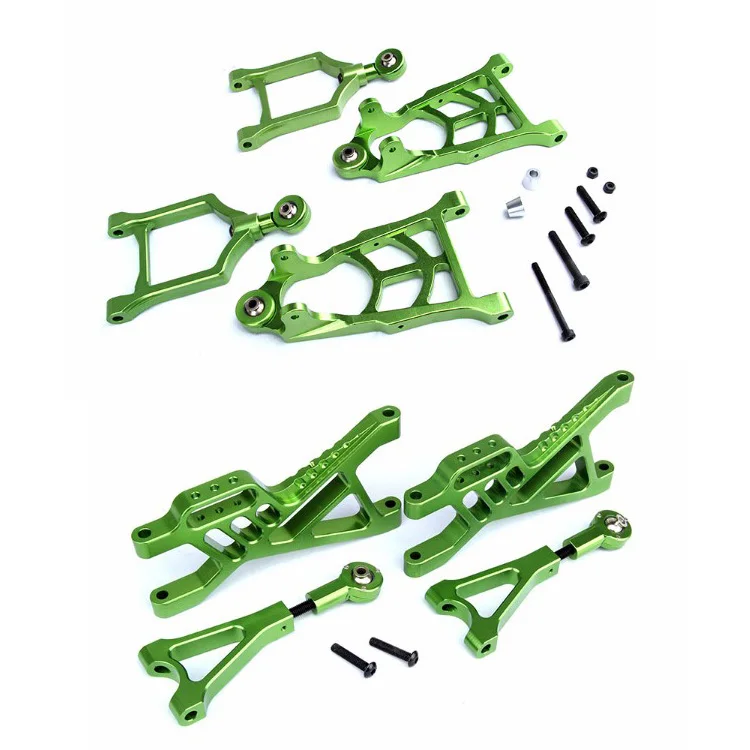 Aluminum front /rear lower/upper suspension arm set for HPI Rovan KM baja 5b ,ss ,5t