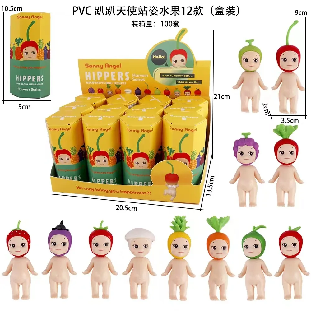 Angel Hippers Harvest Series Mini Figure Hipers Figure Sonny Angels Cartoon Action Figures Blind box