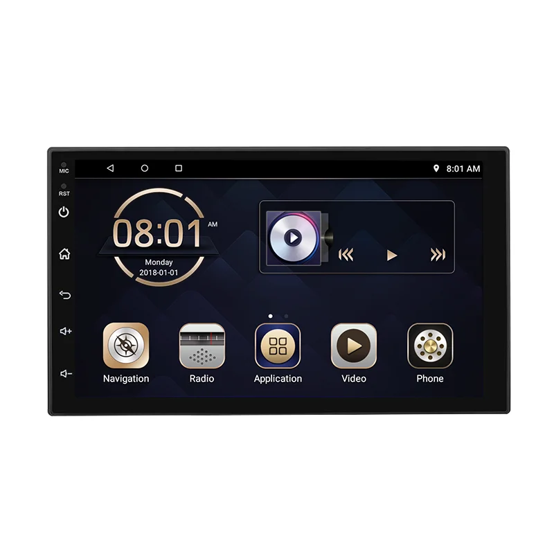 Leshida 9 дюймов 2 din Авто Стерео со встроенным GPS автомобилем N750 android радио
