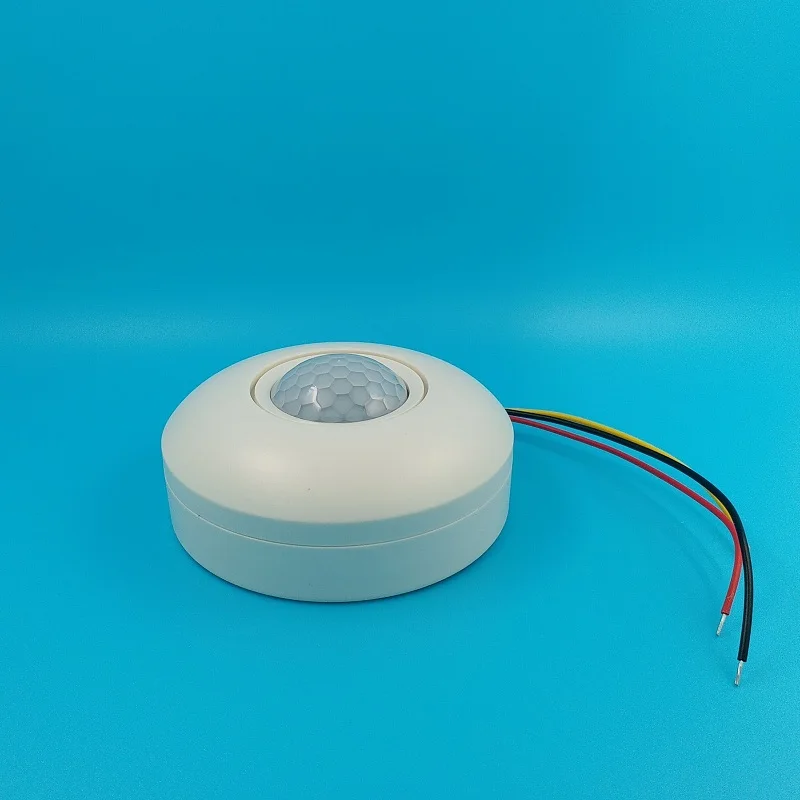 
3 line round ceiling pir sensor body motion induction switch infrared ambient light indoor electronic module PIR 