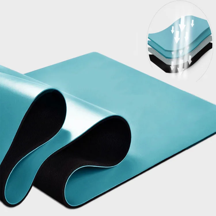 Colourful Print PU rubber yoga mat Eco Friendly Kids Adult Pilates Yoga