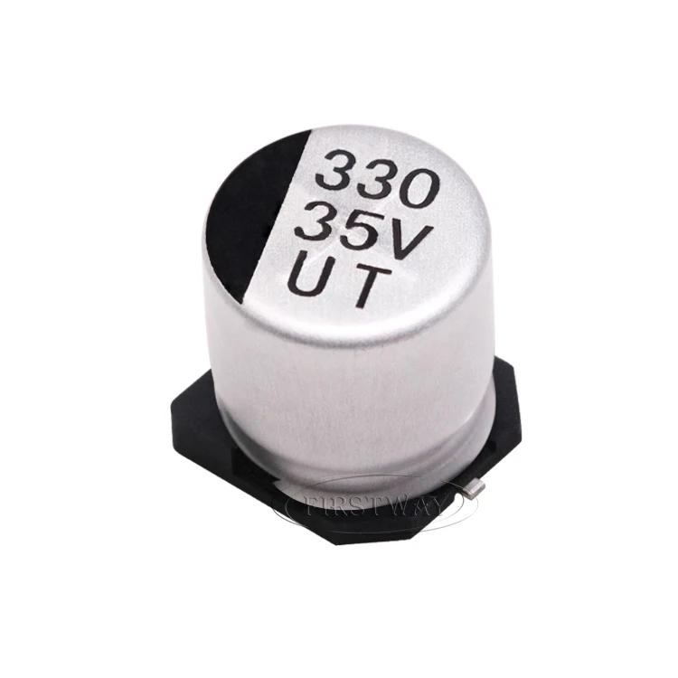 Электролитические конденсаторы SMD 330 мкФ 35V 10*10/10*10,2 мм
