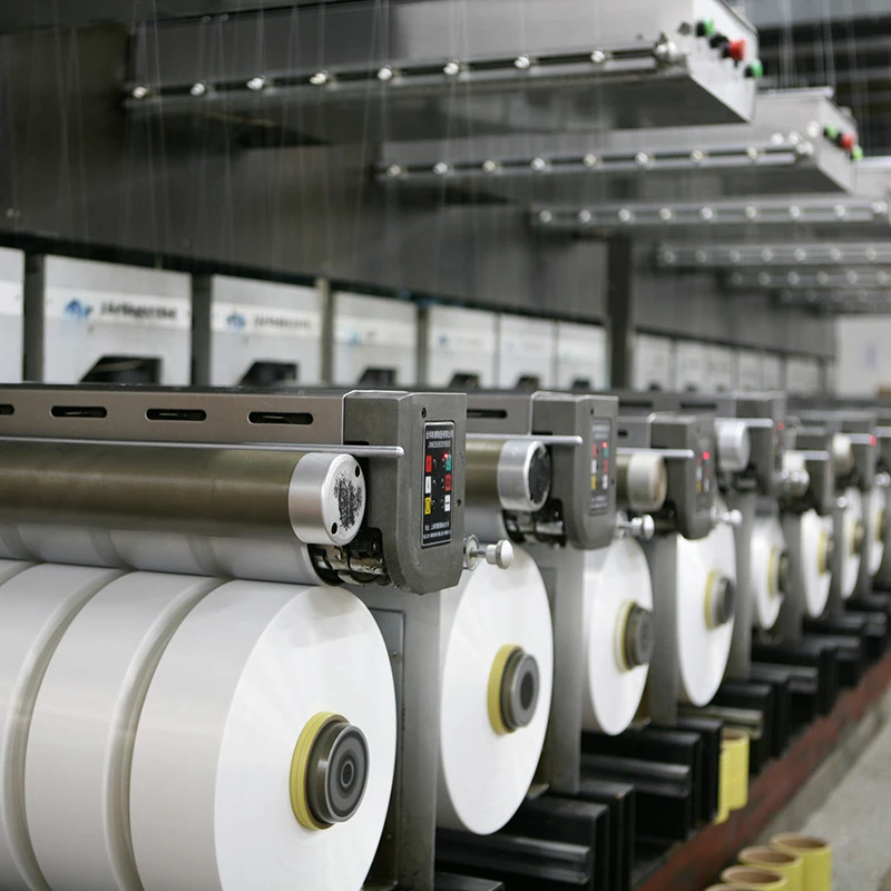 FDY spinning line for pp multifilament yarn extruder production