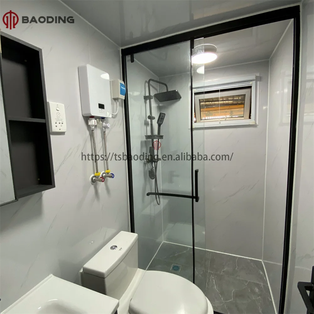 Waiyang Granny Flat 20 Ft 40 Ft Portable Prefabricated Home 2 3 4 Bedroom Folding Container Expandable House Prefab Modern Villa