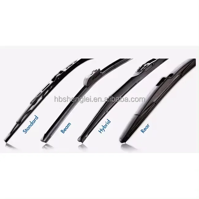 Factory Wholesale Price Auto Car Wipers Chrome Windshield Steel Wiper Blade Metal Framed Car Wiper