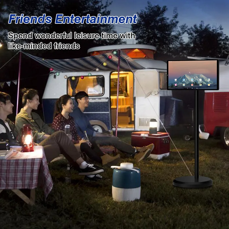 Low Price China Mobile Battery Tv Modern By Me Tv Monitor 1080P Screen Android 12 Os Smart Mobile Tv JC Screen