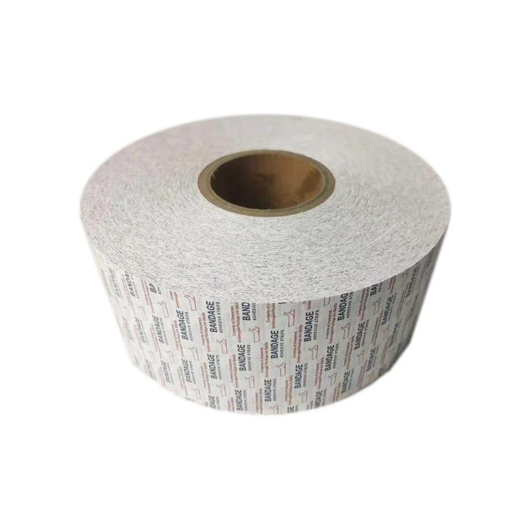 FarmaSino medical latex-free heat sealable adhesive packaging paper used for the primary package of woundplast for american
