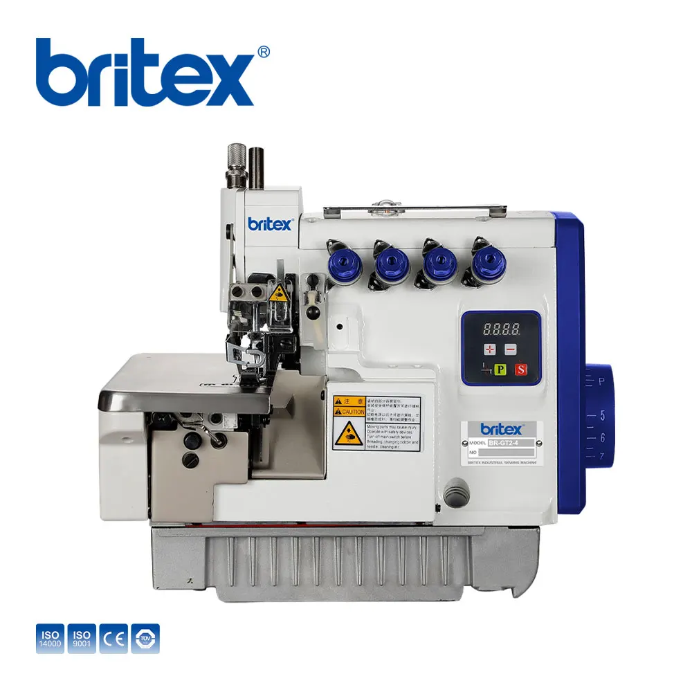 BR-GT2-4D  4 Four Thread  Direct Drive Overlock sewing machine Britex Hot selling model