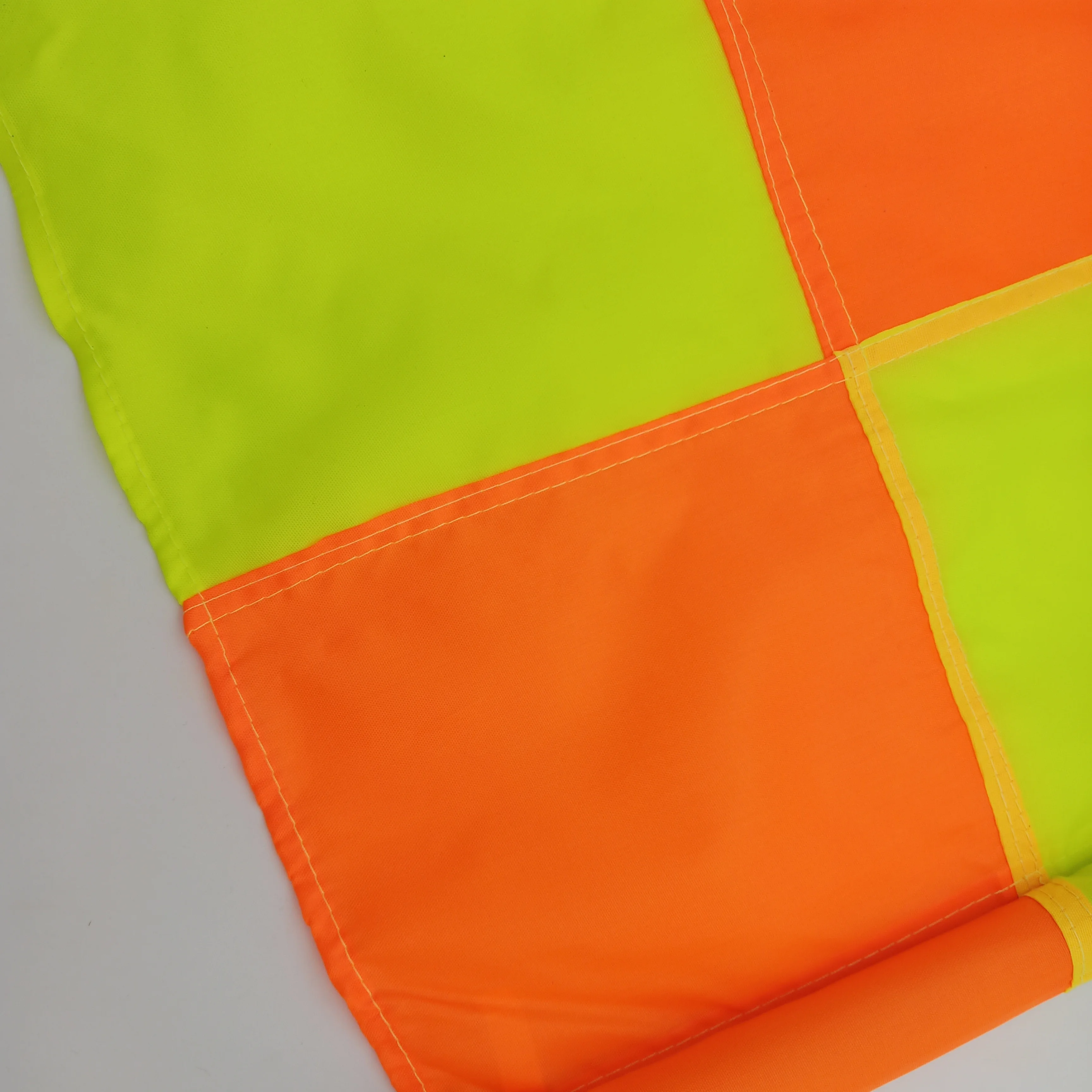 Soccer Linesman Referee Flags Football Referee Flags Metal Pole Foam Handle With Carring Tote Athletic Sport Game Flag