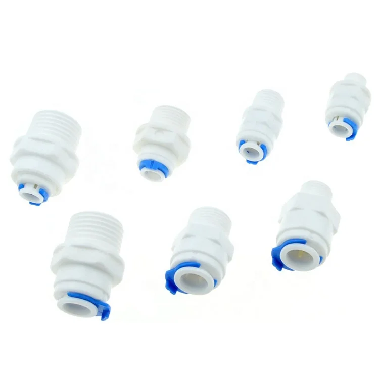 Прямой Коннектор с наружной резьбой 1/4, фитинг для труб ro