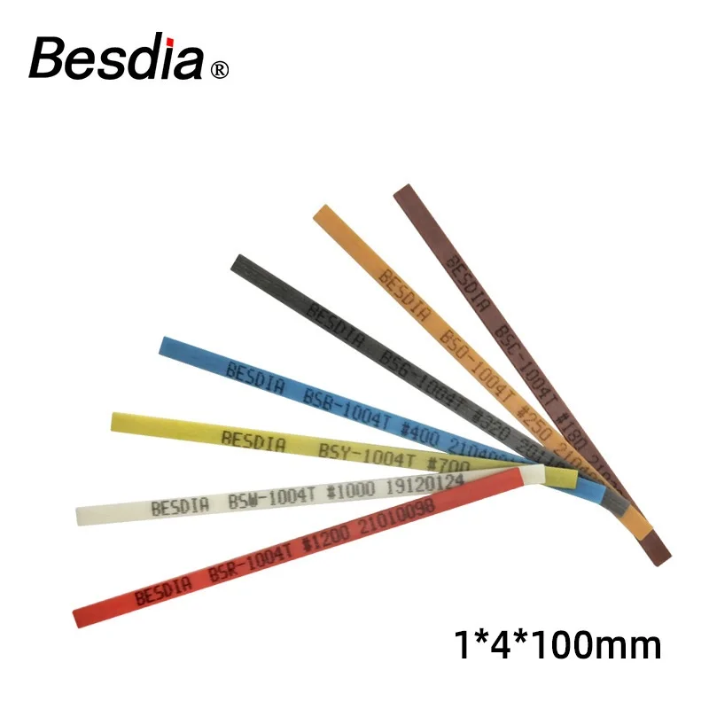 100% оригинальный камень Besdia Fiber 1*4*100 мм 180 #250 #320 #400 #700 #1000
