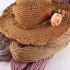 Soft 2mm/100m Colorful Cotton Rope