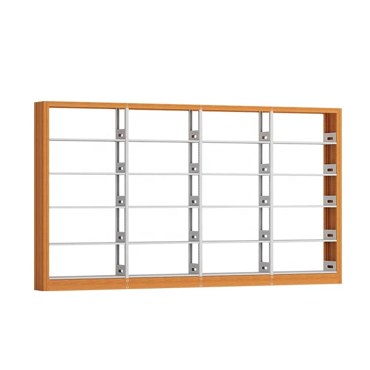 Single side bookcase book shelf library furniture bookshelves specification storage library bookshelf